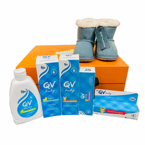 QV & EMU Blue Baby Hamper