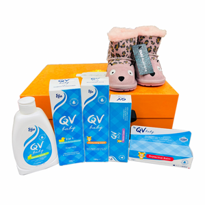 QV & EMU Pink Baby Hamper